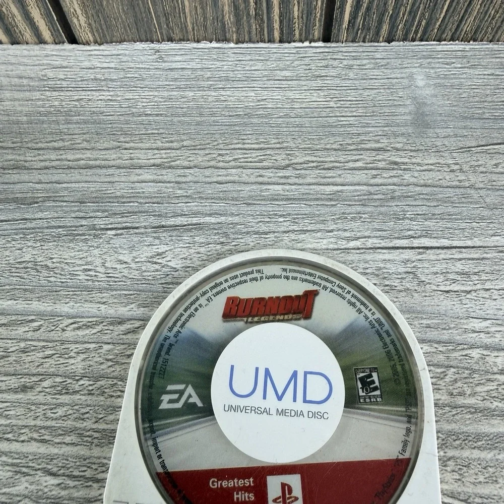 Burnout Legends Sony PSP Disc Only  Tested And Working
